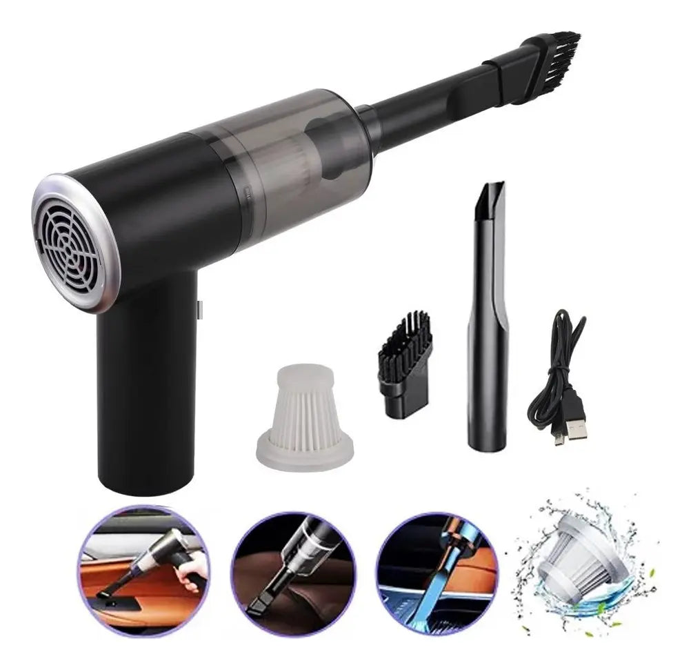 Mini Aspiradora De Mano Recargable 3 en 1 Usb