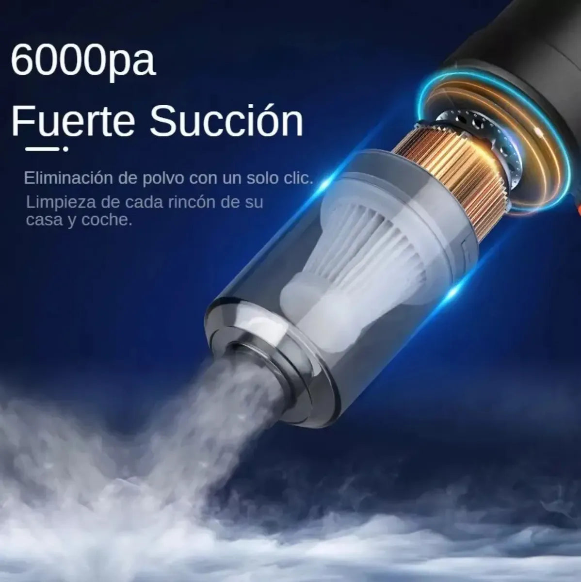 Mini Aspiradora De Mano Recargable 3 en 1 Usb