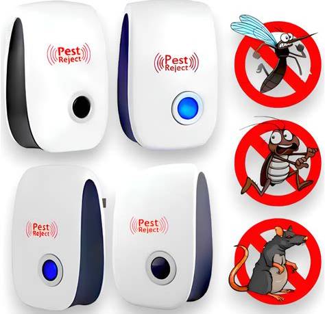 Repelente ultrasónico de insectos x1